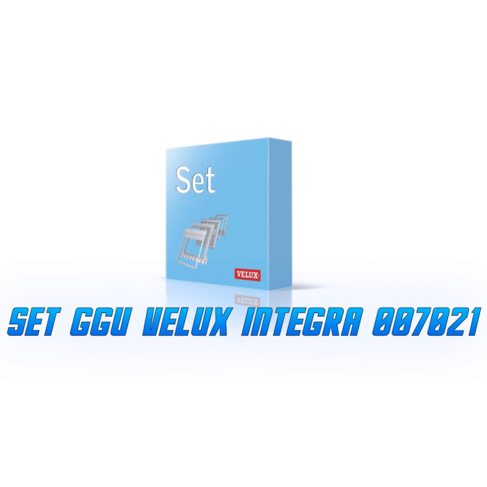 SET GGU VELUX INTEGRA 007021